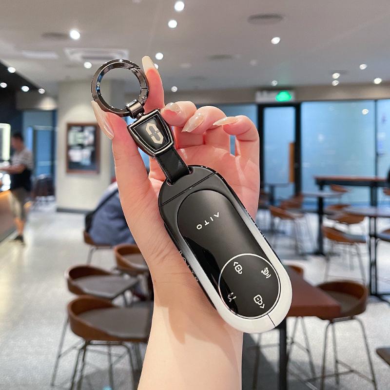 Чехол для ключей AITO M9: Металлическая пряжка для электросамоката AITO Huawei M9 с увеличенным запасом хода