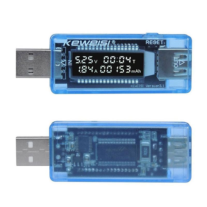 USB 5 В 9 В 12 В 20 В Qc 2,0 3,0 Тестер напряжения тока Oled USB-зарядное устройство Вольтметр