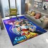 Ретро Saint Seiya ковер с рисунком аниме для дома, гостиной, спальни, дивана, коврика, декор, детский игровой коврик, нескользящий напольный коврик