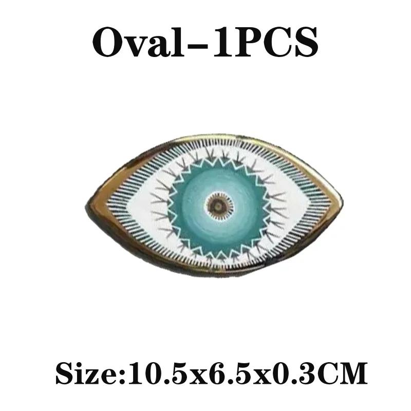 5 шт. настенных украшений, легко устанавливаемых, настенных, декоративных, турецких, греческих, синих, настенных, подвесных, от сглаза