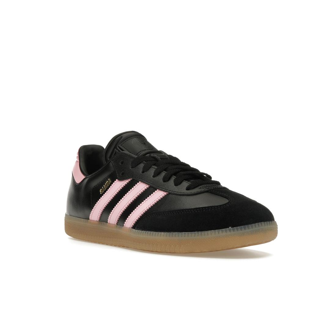 Лионель Месси x adidas Samba Интер Майами CF - Гостевой комплект Мужские кроссовки Черный Основной черный Светло-розовый IH8157