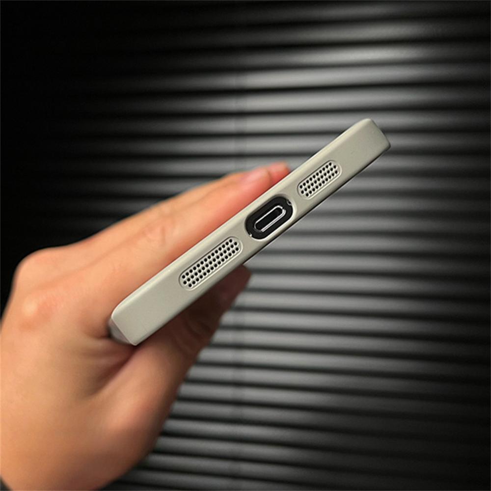 Роскошный матовый жесткий бампер магнитный чехол для iPhone 16 15 12 13 14 Pro Max Plus для беспроводной зарядки Magsafe защитный чехол