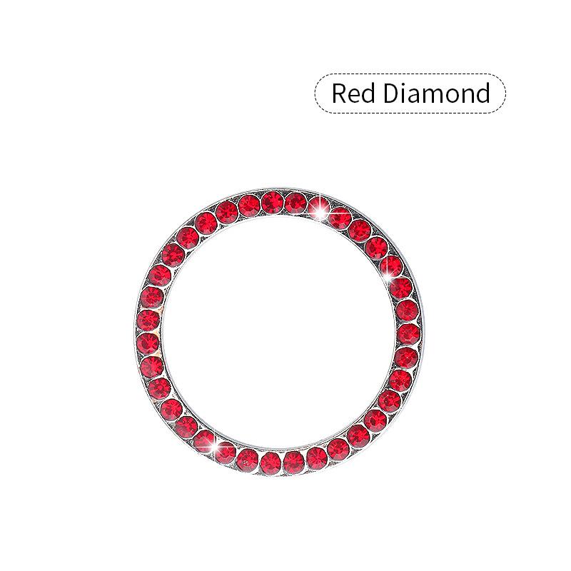 Crystal Engine Ignition Onekey Start Stop кнопочный переключатель защитный чехол Bling Girls автомобильные аксессуары Декор салона автомобиля