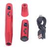 900mAh Wireless Permanent Makeup Machine Set 2.8mm Stroke 2 Rechargeable Battery LED Display Rotary