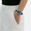 Casio СТАНДАРТНЫЕ Мужские кварцевые часы с водонепроницаемостью 100 м, ремешок из смолы, зеленый циферблат MWA-300H-3AV