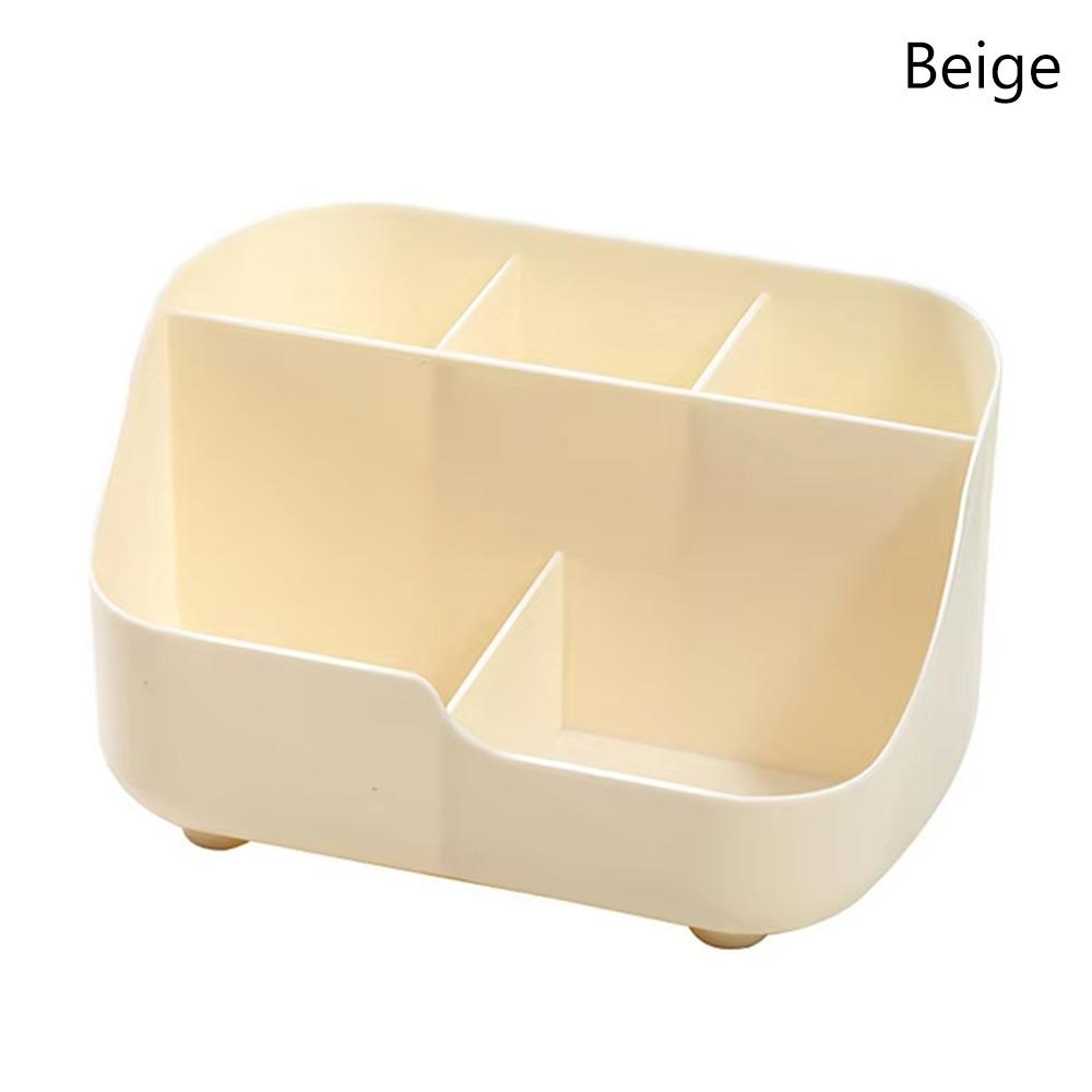 1Pcs 5-Grids Makeup Brush Holder Multifunctional Storage Bucket Durable Desktop Organizer