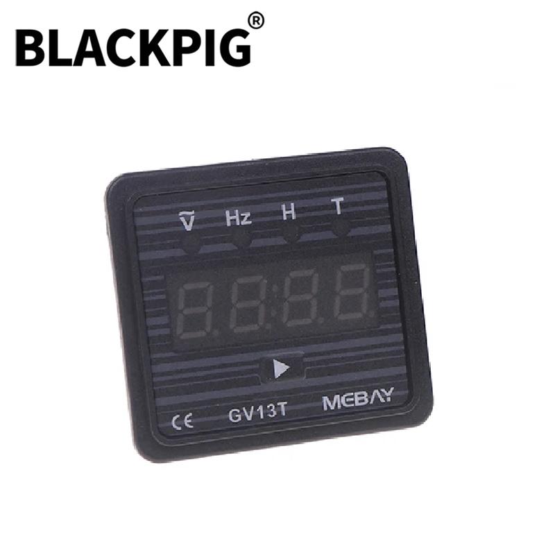 M GV13T AC220V Generator Multifunction Digital Meter Display Voltmeter Frequency Hour Runtime Test Panel Meter