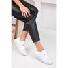 White Women's Sneaker 17166