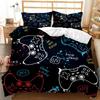 Teen Gamer themed Bedding Set Duvet Cover Pillowcase Included - Multiple Sizes Available Suitable for Boys Girls Kids and Teen
