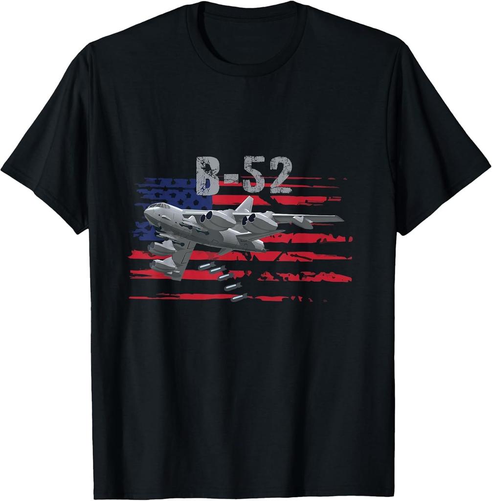 NEW LIMITED! B-52 BUFF Military Airplane Flag Tee - MADE IN USA