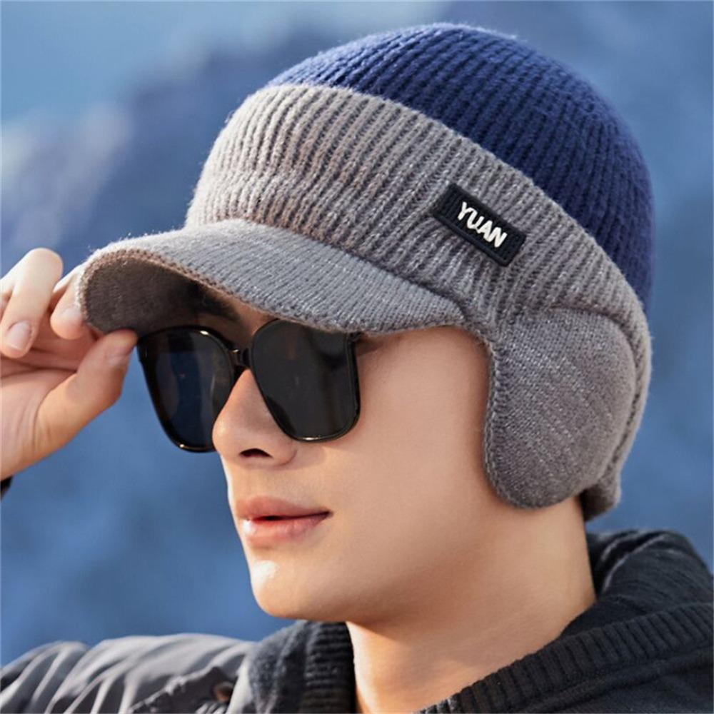 Dual Tone Dad Hat Keep Warm Couples Hats Fashion Baseball Cap Outdoor Activities