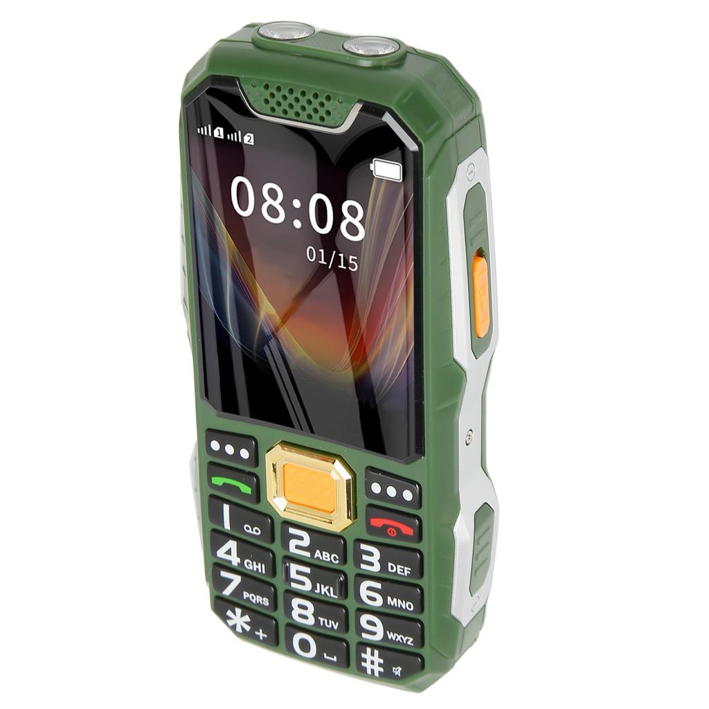 Сотовый телефон Big Button 2G Senior с двумя SIM-картами 2400 мАч, разблокированный сотовый телефон для пожилых людей