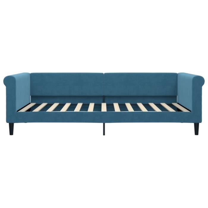 VidaXL Daybed Blue 100x200 Cm Velvet 354250