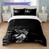 Harry Styles Print 3Pcs Duvet Cover Set 1 Duvet Cover and 2 Pillowcases Soft Bed Linen For Household Bedroom