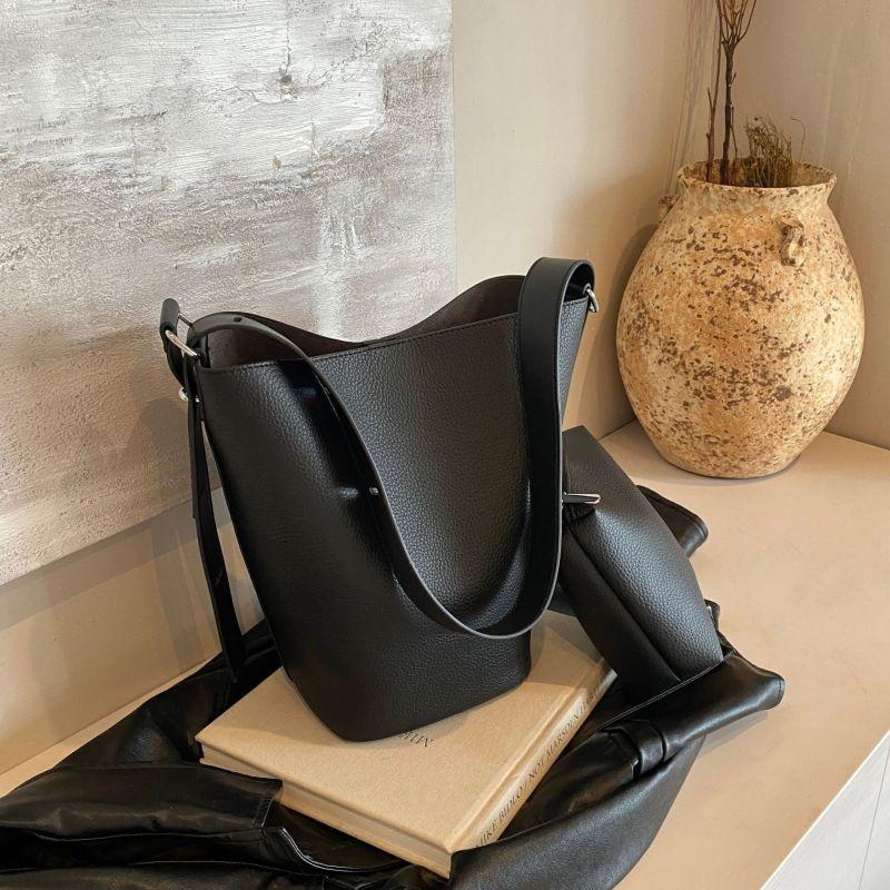 Tooxika Французская ретро сумка-ведро большой вместимости новая универсальная сумка сумка-мессенджер