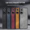 Чехол из натуральной кожи для Honor 50/50 Pro, противоударный, приятный для кожи и защитный
