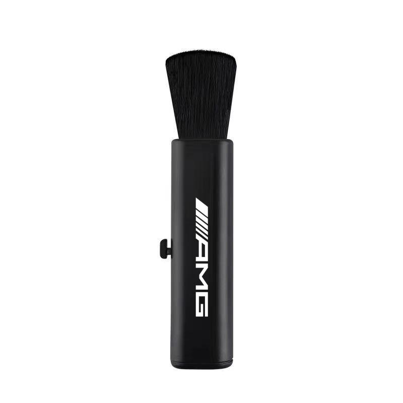 CRF1 Car Retractable Cleaning Brush JSSSQJS For Mercedes Benz AMG W203 W204 W205 GLC Artificial Wool Small Brush Interior Mouldings