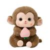 Super Soft Simulation Monkey Doll Cartoon Monkey Stuffed Animals Plush Monkey Toy  Car Decor