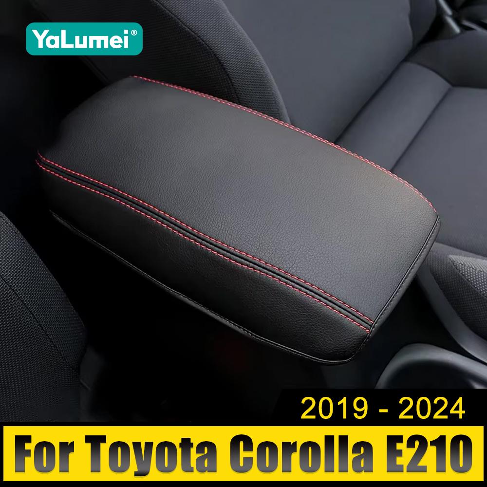 Чехол на консоль подлокотника автомобиля, подушка, подставка, подлокотник, верхний матовый чехол для Toyota Corolla E210 2019 2020 2021 2022 2023 2024