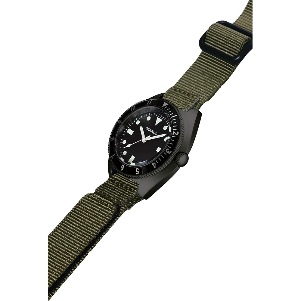 Watch [Benrus] TYPE-1-BK-COMBAT-KH Men's Black/Khaki