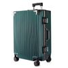 Unisex ABS&PC Hardshell Aluminum Frame Carry-on Spinner Luggage