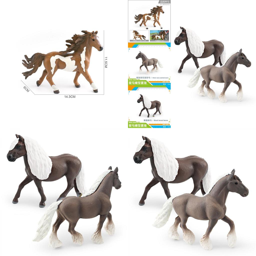 Изысканная модель жеребца пинто, уникальный настольный коллекционный предмет для любителей животных