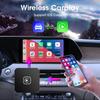 JMCQ 2025 Hot Wireless CarPlay Box Android Auto Adapt For Wired CarPlay Display To Wireless Smart Box Linux System OEM Upgrade