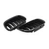 Car ABS Front Bumper Radiator Kidney Grilles Gril For BMW E46 3 Series 2002-2005 Car Accessories Styling Gloss Black