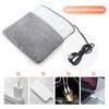 Portable Electric Foot Warmer USB Heating Pad Soft Thermal Foot Muff Perfect for Home Office and Travel Comfort