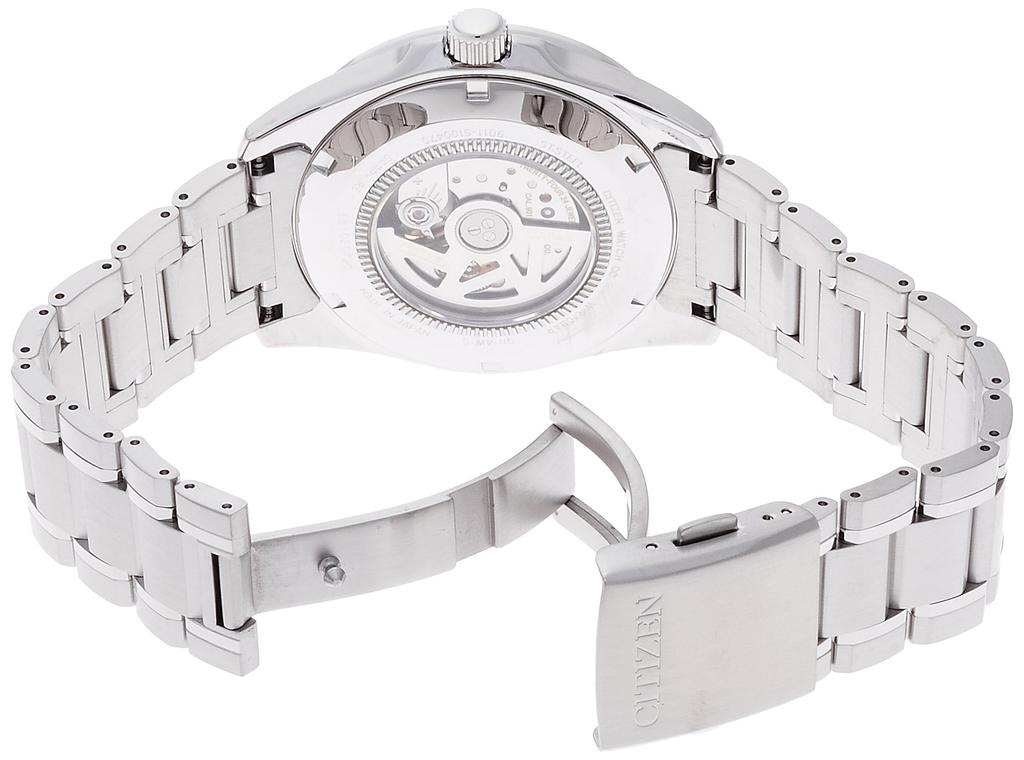 Часы Citizen Collection Mechanical Made in Japan Back Silver [Citizen] Прозрачные NB1040-52E