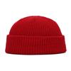 Winter Solid Color Landlord Watermelon Knitted Wool Hat Buffet Ski Hat