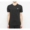 Nike Футболка с круглым вырезом с вышитым логотипом, мужские топы, черная AR4997-013