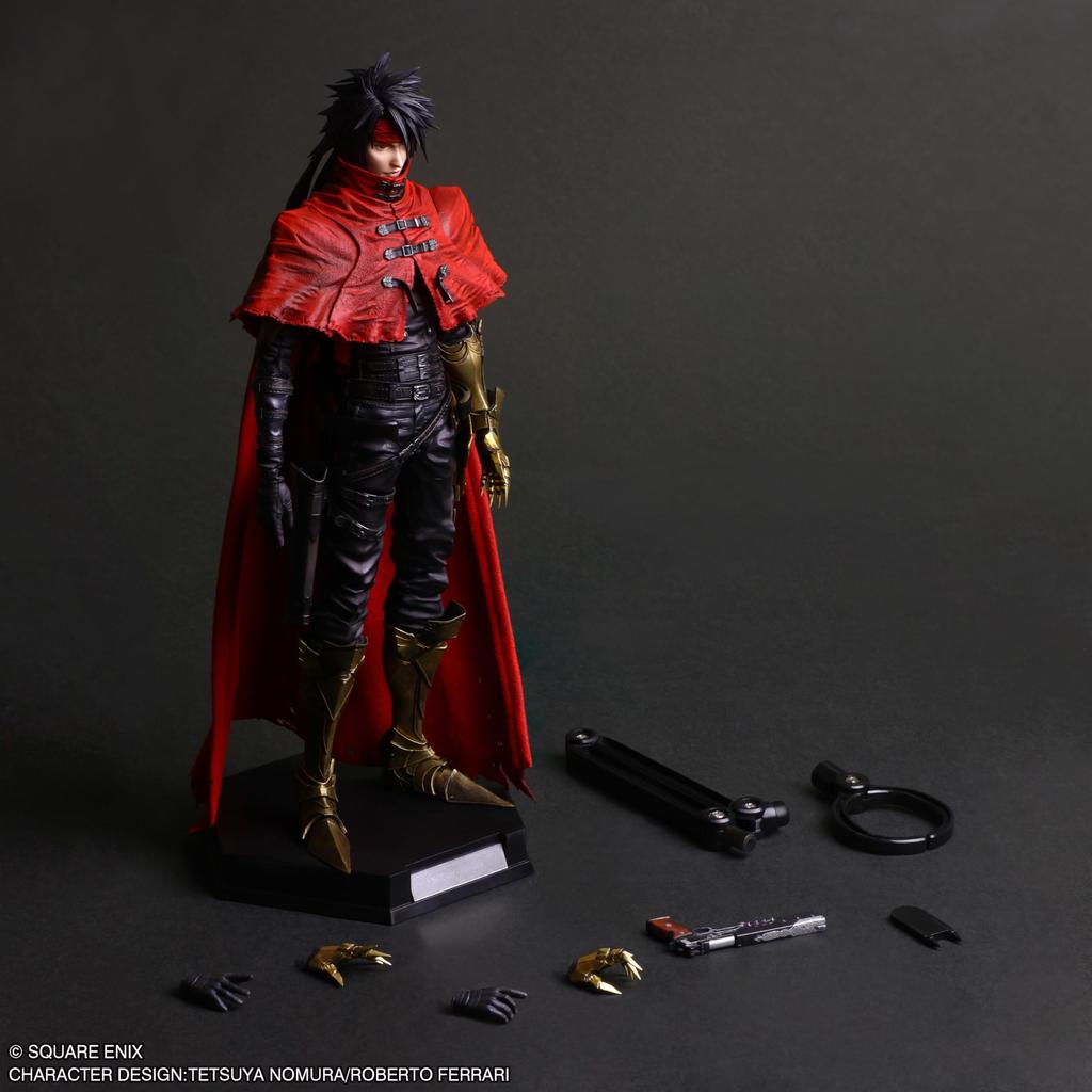 Final Fantasy VII Rebirth PLAY ARTS True Vincent Valentine PVC Painted Movable Figure