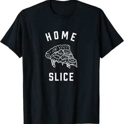 Homeslice Pizza Lovers T Shirt Lover Black