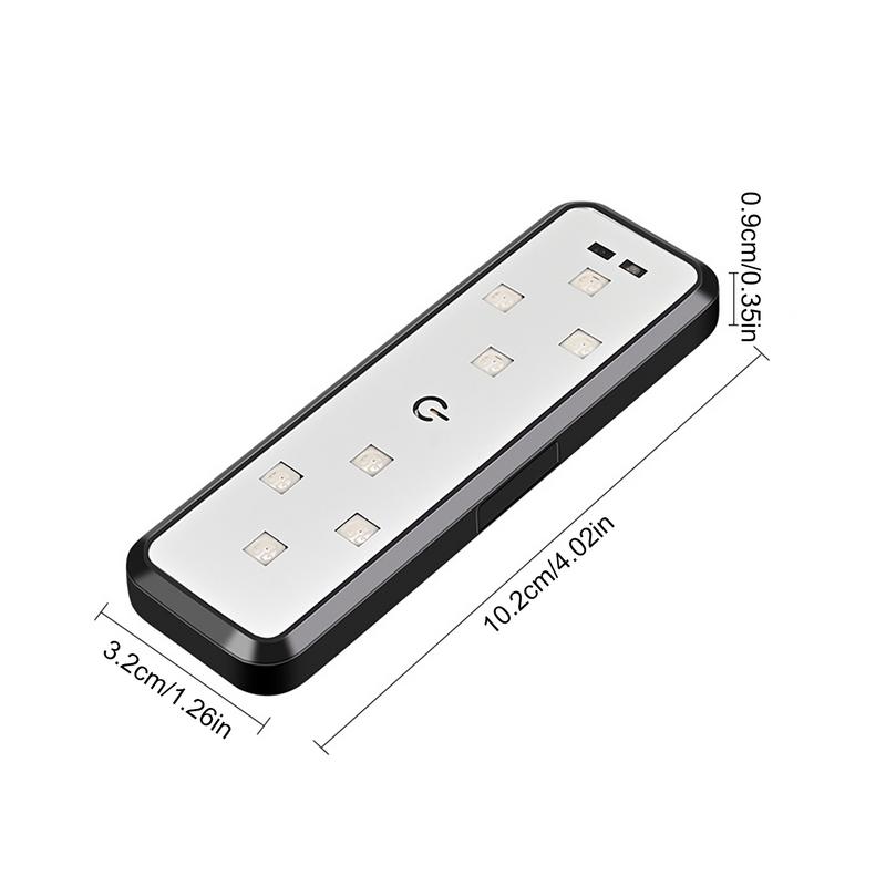 Беспроводные мигающие огни 7 цветов Светодиодные габаритные огни для мотоциклов Высокояркие светодиодные предупреждающие огни Светодиодная вспышка для мотоциклов