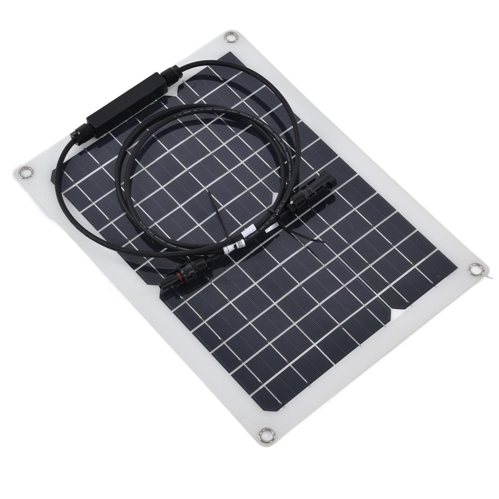 Solar Panel High Conversion Efficiency 15W 40A Low Light Efficiency Light High Stability Battery