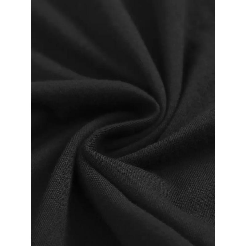 European sizes Vintage Distressed Black T-Shirt with Golden-Brown Rock & Roll Design - Featuring Bold Skull and Wings Artwork,