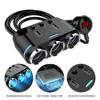 12V-24V Car Cigarette Lighter Socket Splitter Plug LED USB Phone Charger Adapter Voltage Car Cigarette Lighter Extension Cable