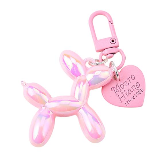 Мультяшный воздушный шар собака кулон брелок щенок шарм блестящие лазеры цветная сумка DIY украшения шарм домашний офис декор орнамент