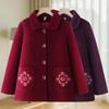 Женское пальто новая одежда шерстяной топ зимняя одежда одежда для пожилой женщины