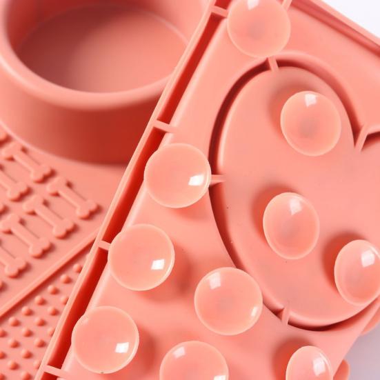Yousheng Cat Lick Mat Dogs Fun Slow Feeder with Suction Cups Non-Slip Dog Enrichment Treat Mat for Dogs Cats Boredom Relief Mental Stimulation