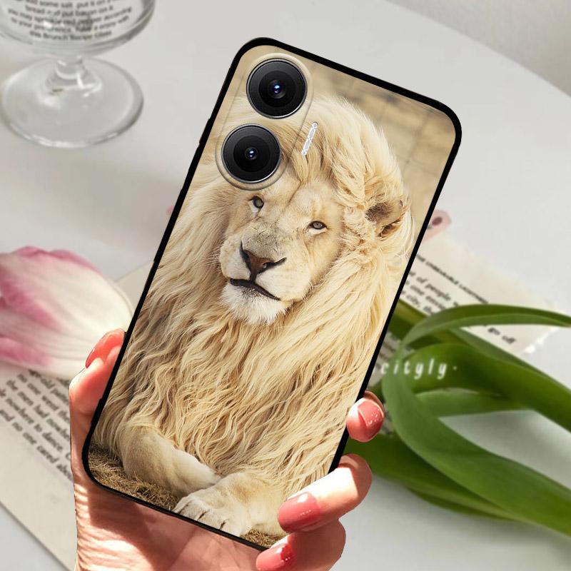 Чехол для POCO F7 Модный Силиконовый ТПУ Задняя Крышка Для Xiaomi Poco F7 F 7 5G Чехол для Телефона Мягкая Защитная Оболочка Capa Coque Fundas