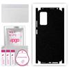 apgo Protective Skin Sticker for the Back+sides Compatible with Xiaomi Redmi Note 11 Pro, Full Wrap Film, Foil, Vinyl - Pattern Matte Black