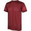 adidas Freelift CC Модная Универсальная Удобная Полосатая Футболка с Коротким Рукавом и Круглым Вырезом Мужские Топы Красный EC1098