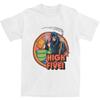 Humor High Five Death Grim Reaper Accessories T Shirt Nostalgia Darkness 70s 80s Dark Art Vintage Horror Crazy Pure Cotton Tee