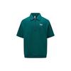 Solid Color Breathable Short Sleeve Polo Shirt Unisex Tops Gem-Green 24SRC401UGL7