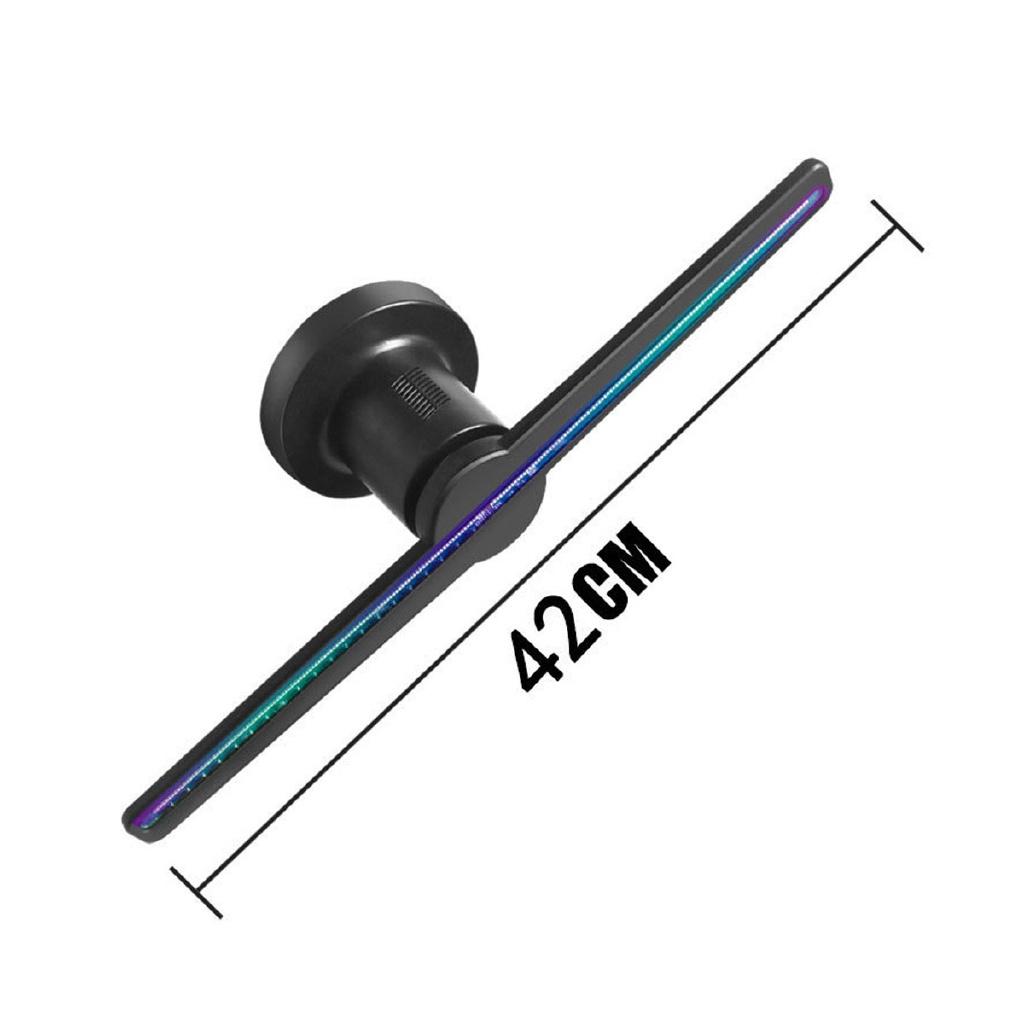 16W-32W 3D светодиоды 384 светодиодных элемента HD Пульт ДУ Голографический вентилятор Проектор Рекламный дисплей WIFI Голографический дисплей Плеер Новый