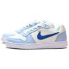 Nike EBERNON Abrasion Resistant Low top Skateboard Shoes Men's Blue White HJ3490-141