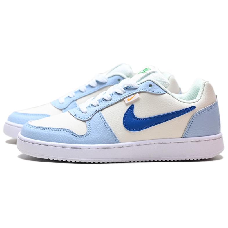 Nike EBERNON Abrasion Resistant Low top Skateboard Shoes Men's Blue White HJ3490-141