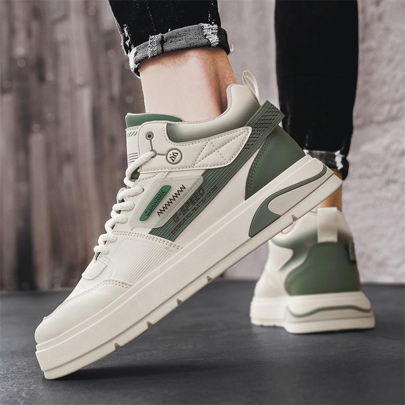 New Fashion Autumn And Winter Men's High Top Martin Boots Students Male Boys Trending Soft Sole Work Shoes Labor Protection Martin Sneakers